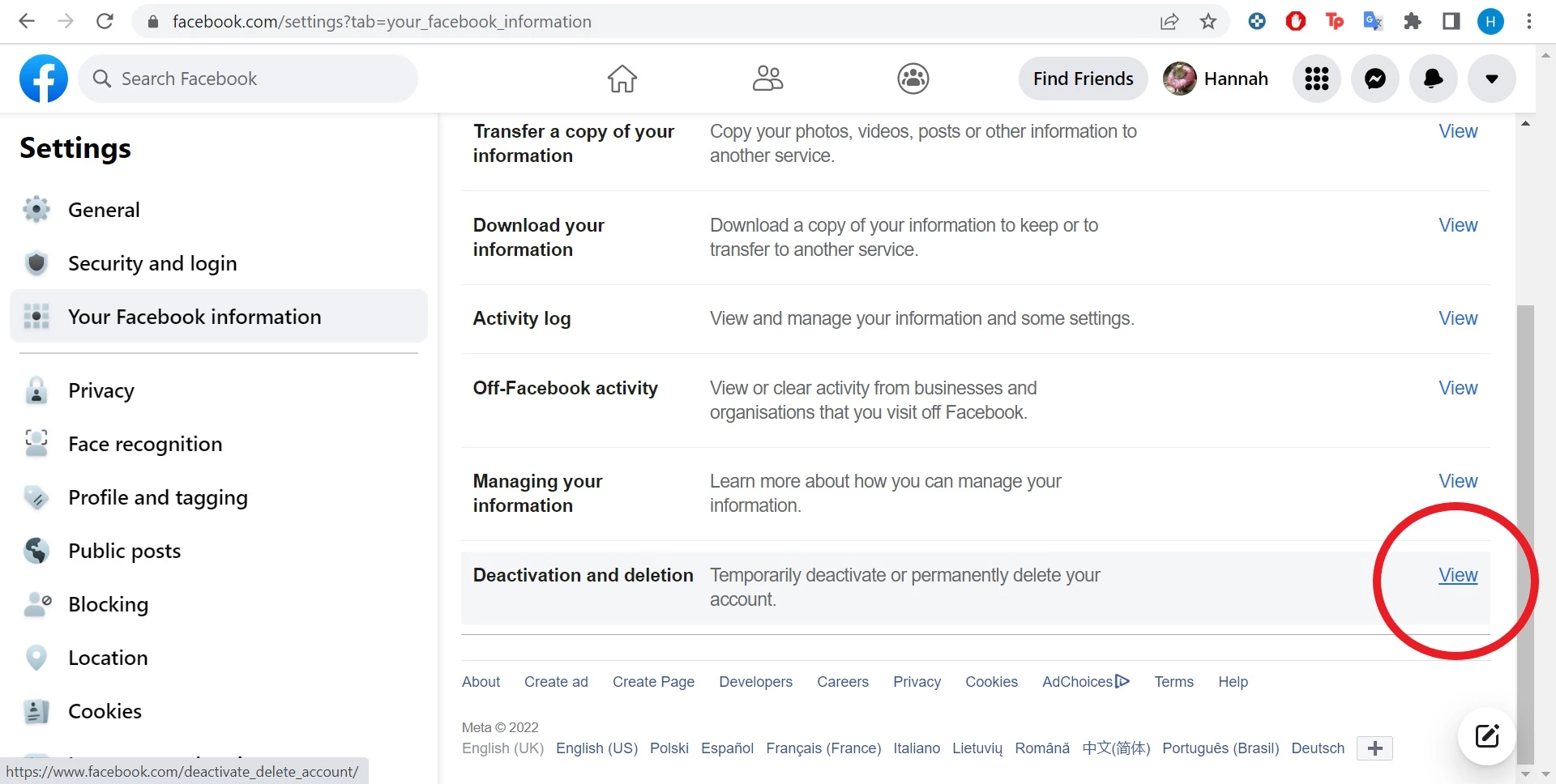 फेसबुक अकाउंट डिलीट कैसे करें